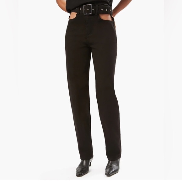WeWoreWhat Size 27 High waisted Black Jeans - Picture 5 of 6